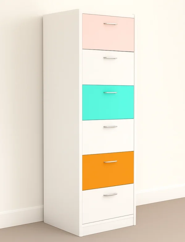 CAJONERA DE 6 CAJONES SLIM